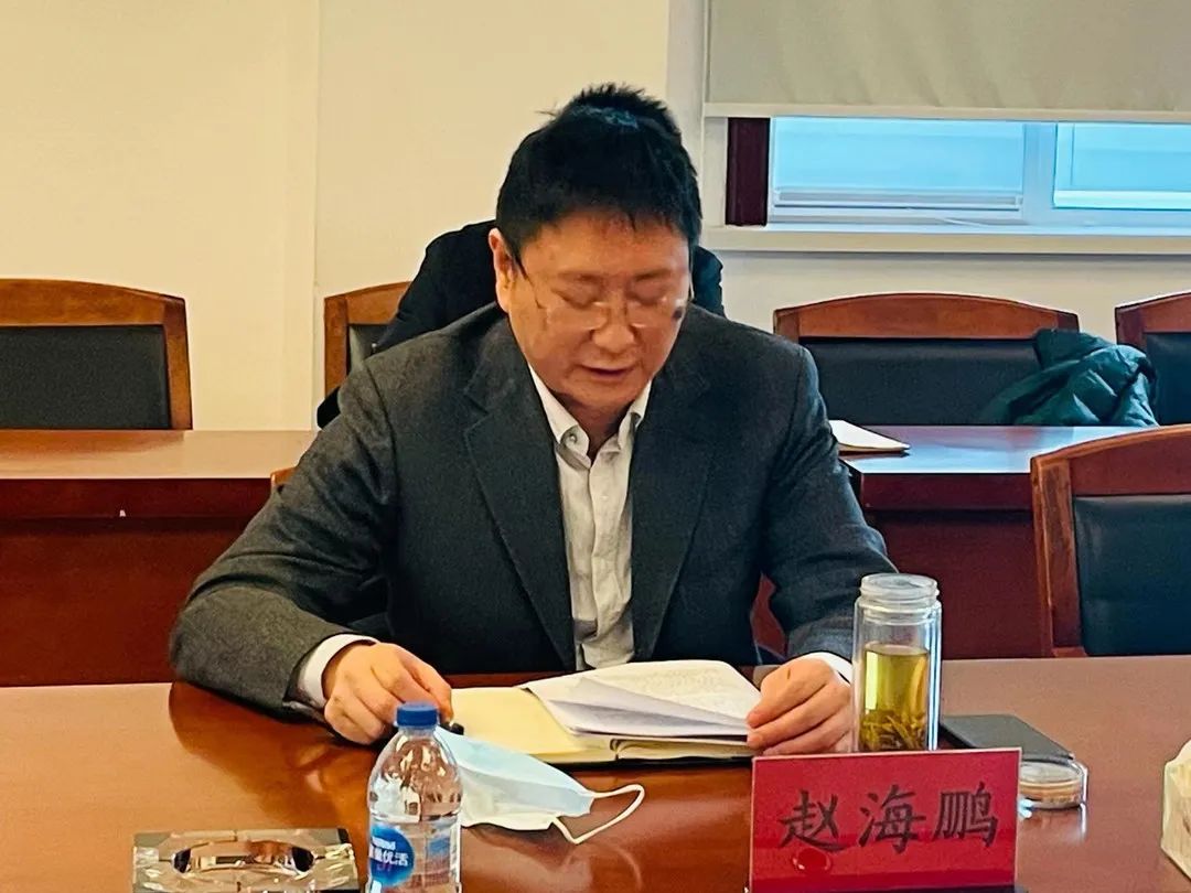 集团党委副书记、总经理赵海鹏在滨海团泊公司